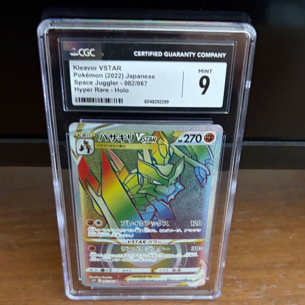 2022 Pokemon🌈 Kleavor VSTAR 082/067 Hyper Rare HR CGC 9